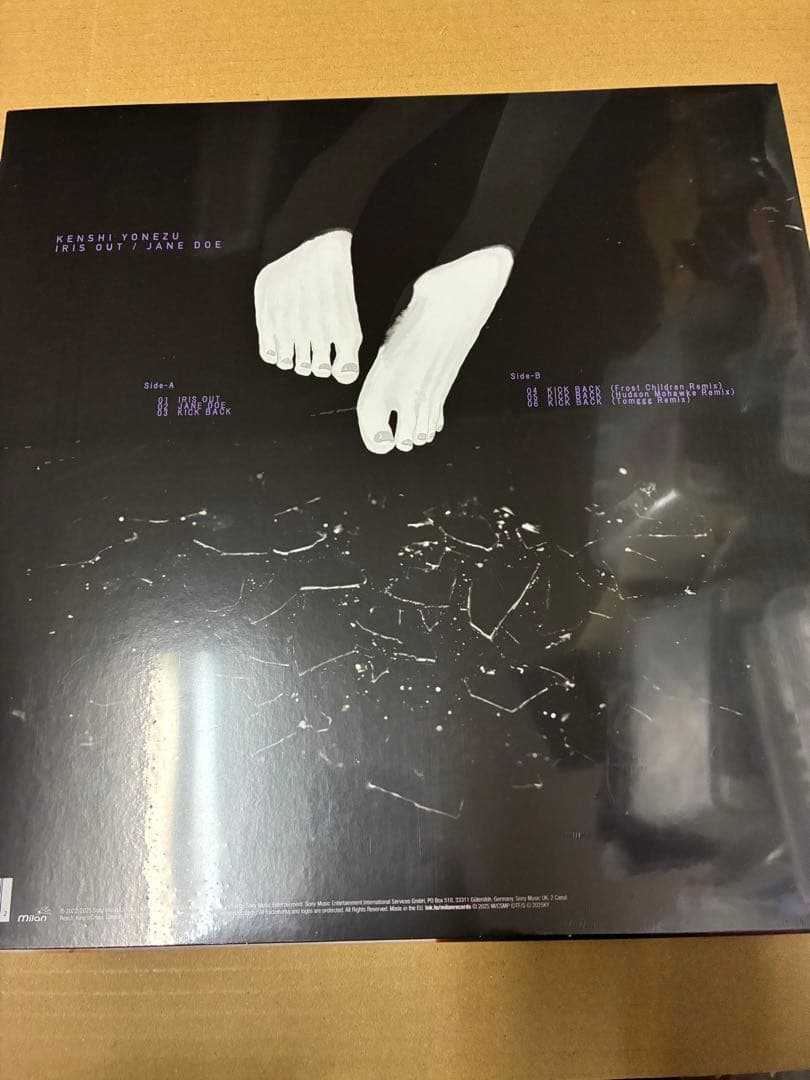 米津玄師 IRIS OUT/JANE DOE アナログ盤 輸入盤 新品未開封