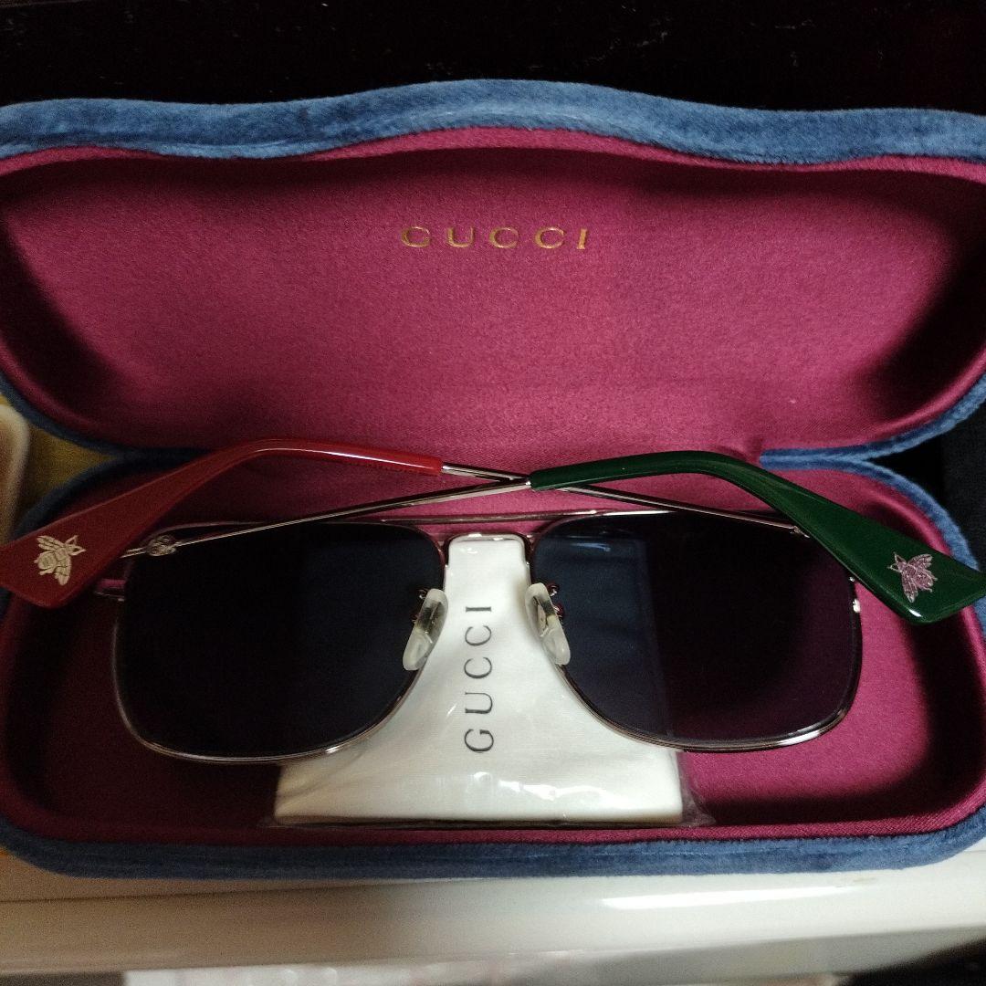 ❖GUCCI❖ シルバー スクエアサングラス ❖売りつくし価格