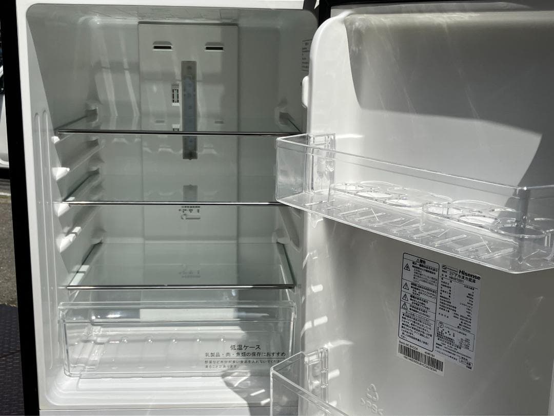 愛知岐阜/送料込★ハイセンス　154L 冷凍冷蔵庫 HR-G1501　2017年