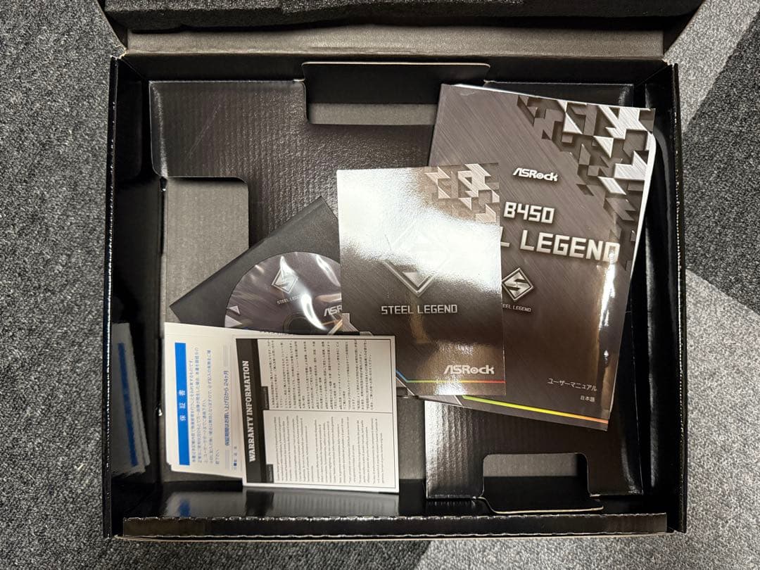 【むにむに】AMD Ryzen7 3700X+Steel Legend