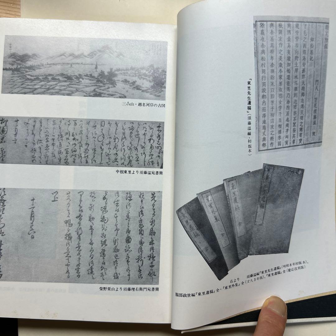 【希少】東里遺稿解 桑川信也編著 中根東里 江戸儒学 郷土史 古書 和本