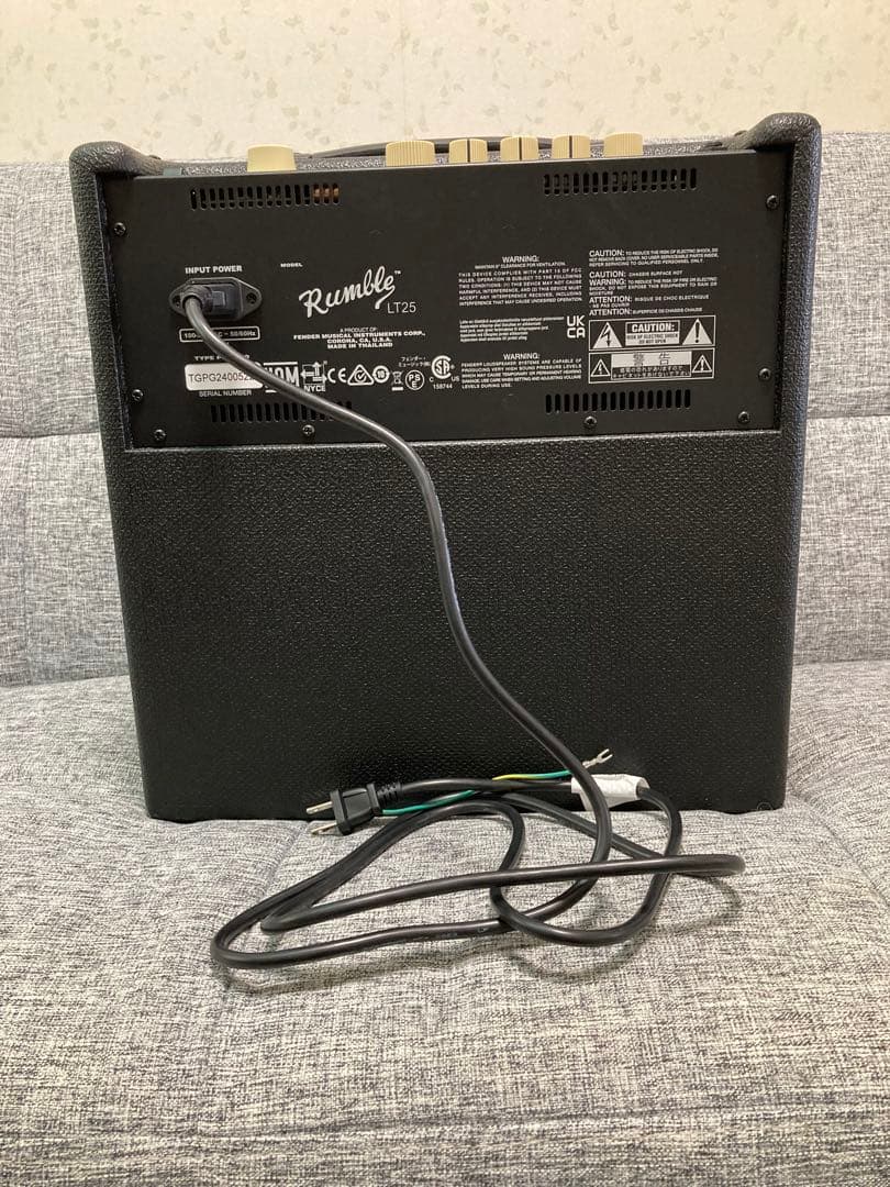 [美品]Fender Rumble LT25 モデリングベースアンプ