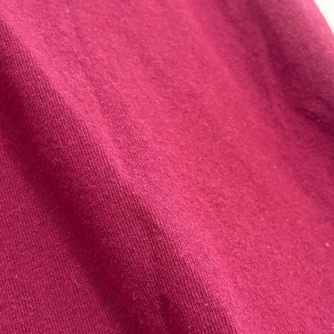 INDEPENDENT Tシャツ【XL】ボルドー メキシコ製 NHS