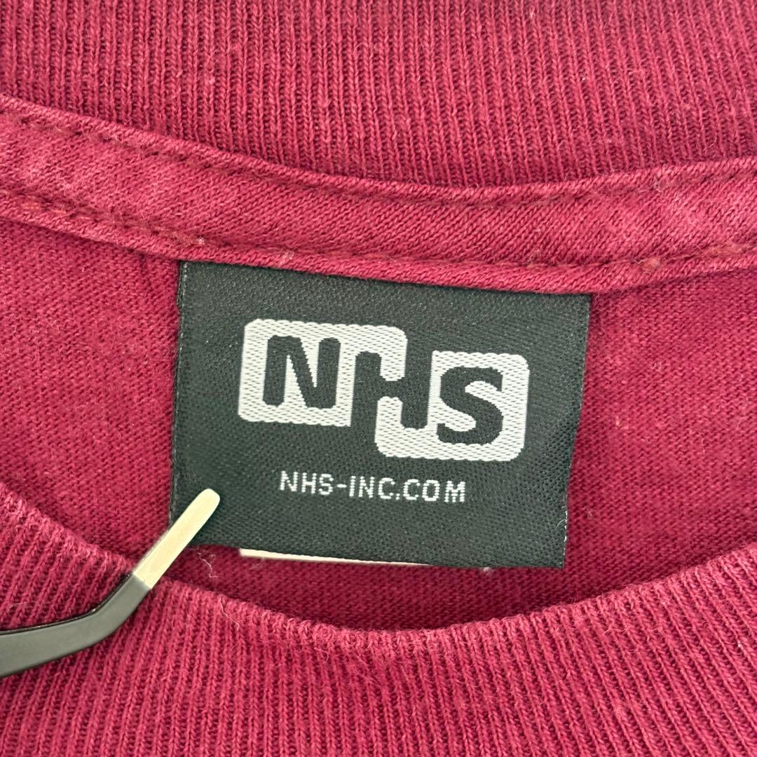 INDEPENDENT Tシャツ【XL】ボルドー メキシコ製 NHS