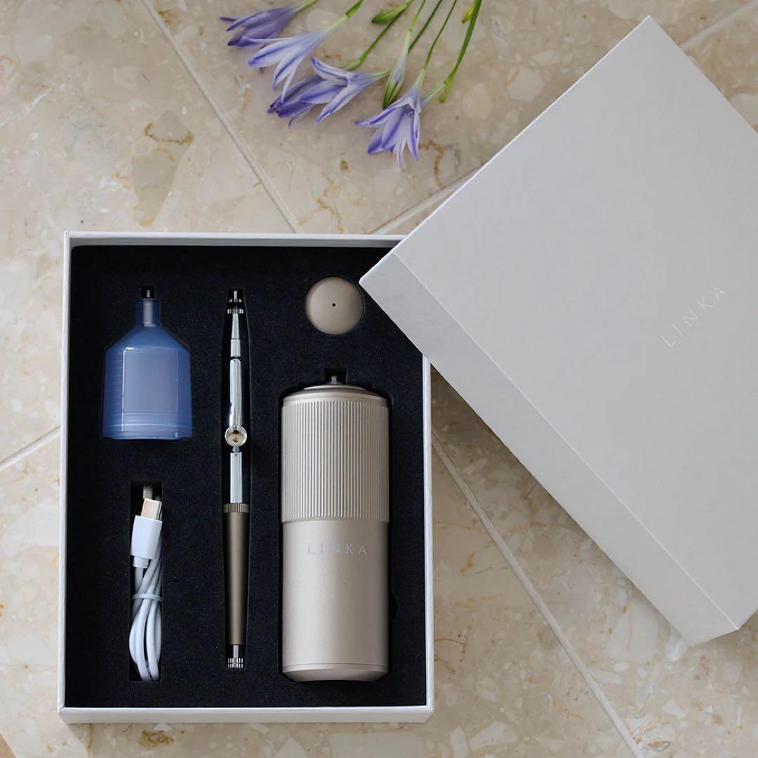 【新品未使用】LINKA Crystal Mist 美顔器　クリスタルスプレー