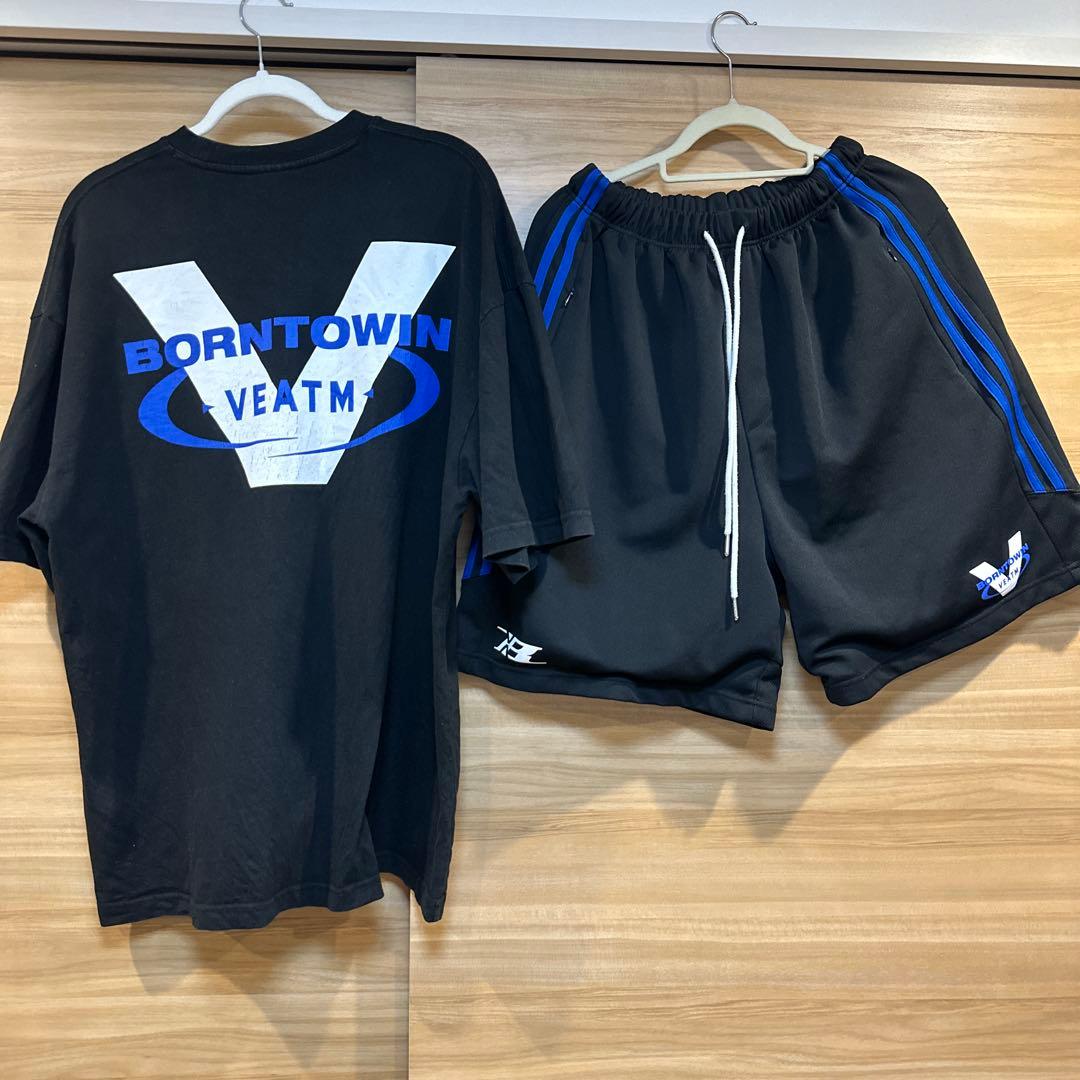 born to win VEATM ビートム　Tシャツ　ハーフパンツ