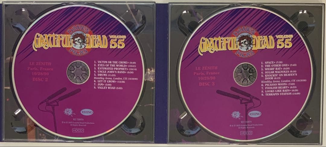 概ね美品Dave's Picks Vol. 55: LeZénith [3CD]