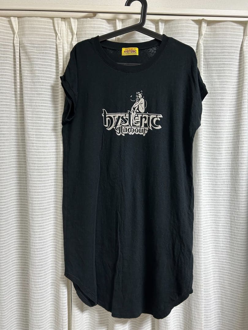 Hysteric Glamour ヒスガ―ル Ｔシャツ ワンピース ノ−スリ−ブ