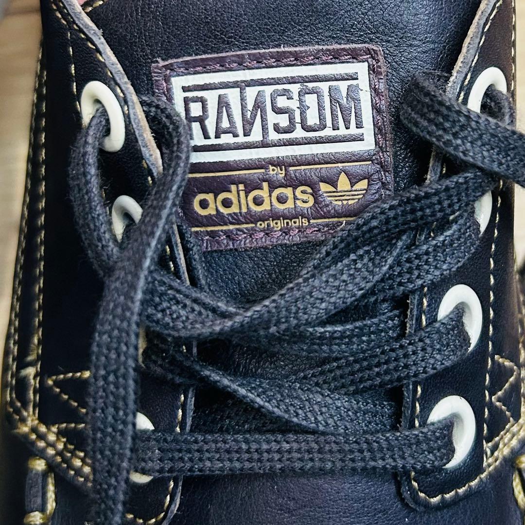 【未使用】adidas × RANSOM BLUFF 28cm ブラウン レザー