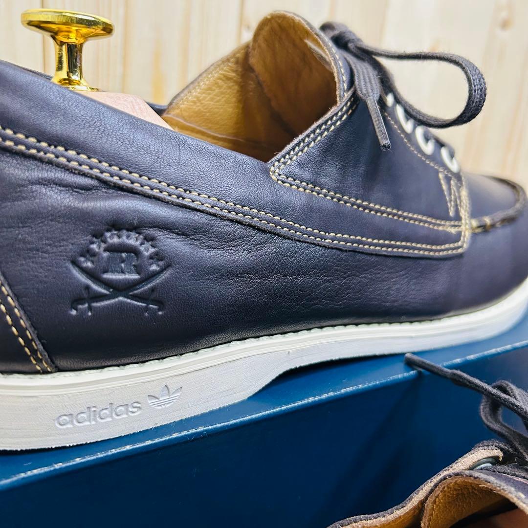【未使用】adidas × RANSOM BLUFF 28cm ブラウン レザー