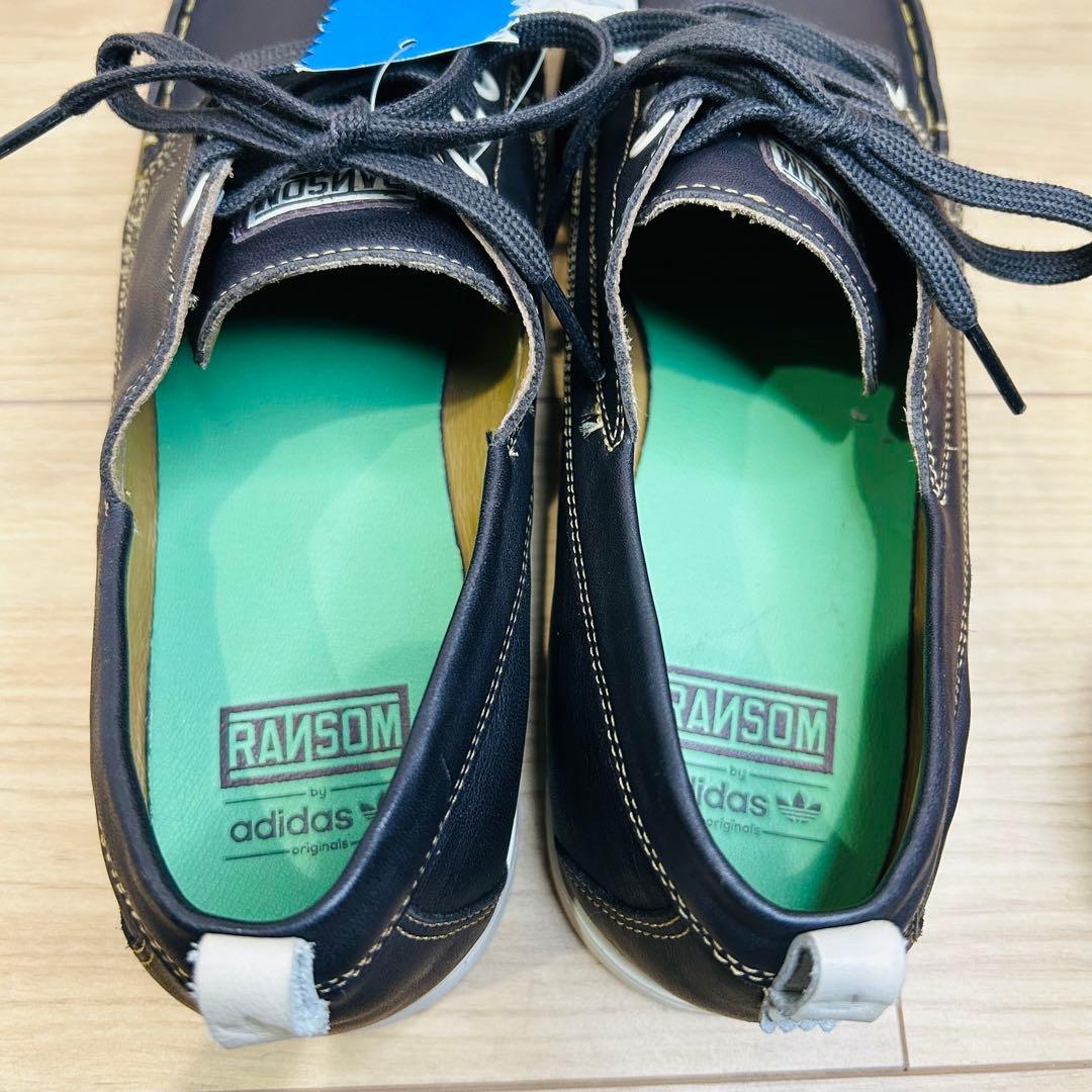 【未使用】adidas × RANSOM BLUFF 28cm ブラウン レザー