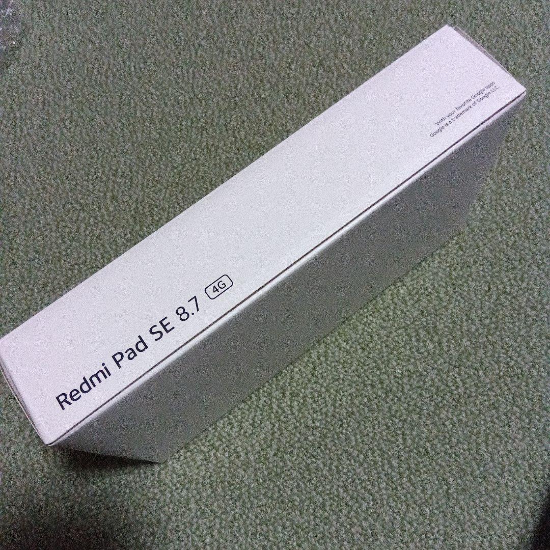 未使用 タブレット Xiaomi Redmi Pad SE 8.7 4Gセルラー