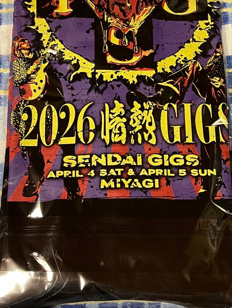B’z SHOWCASE 2026／情熱GIGS Tシャツ L 新品未開封