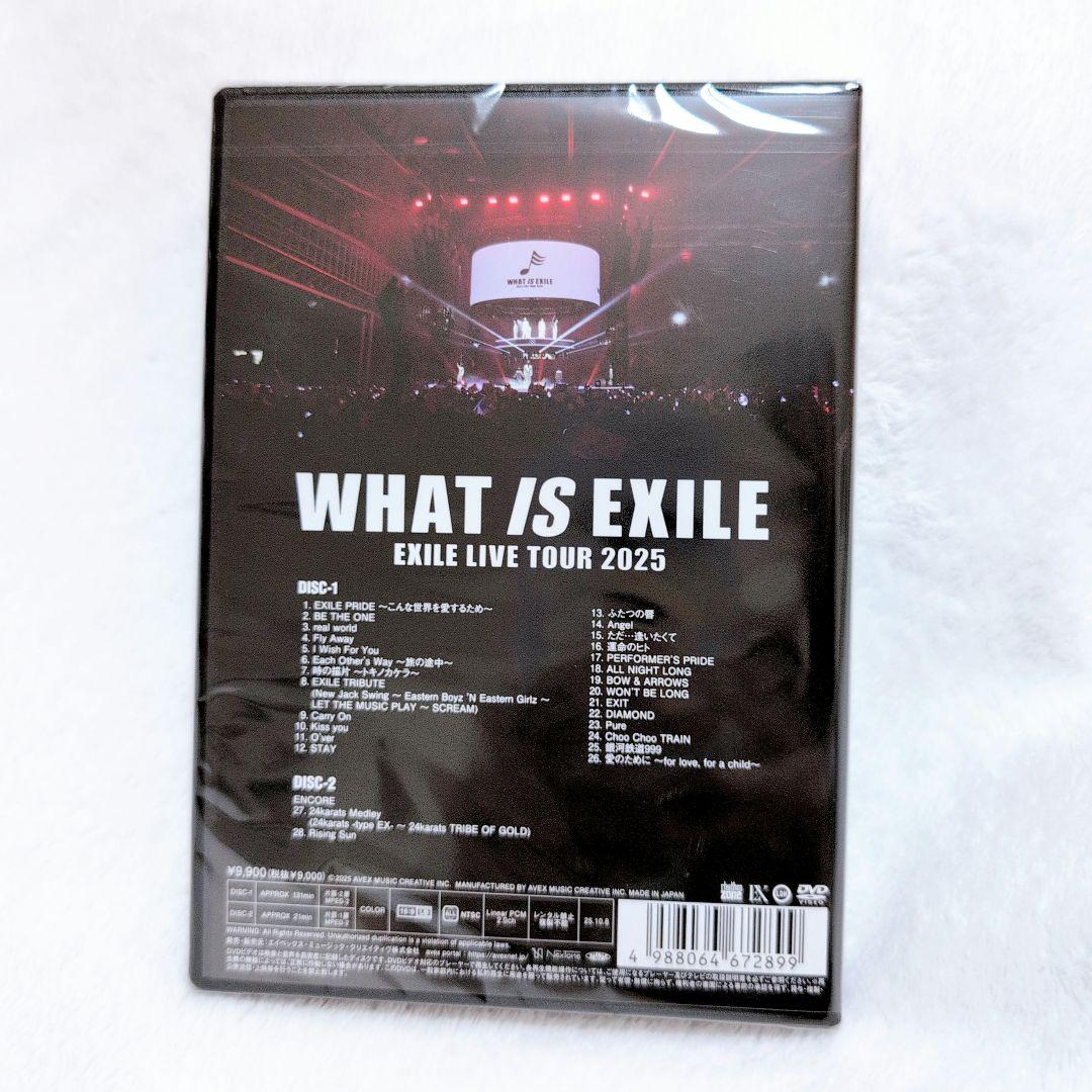 通常版★WHAT IS EXILE EXILE LIVE TOUR 2025