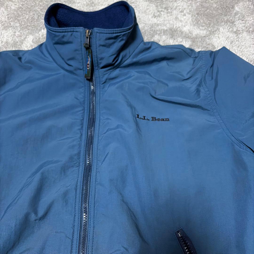L.L. Bean ウォームアップジャケット　ネイビー　L