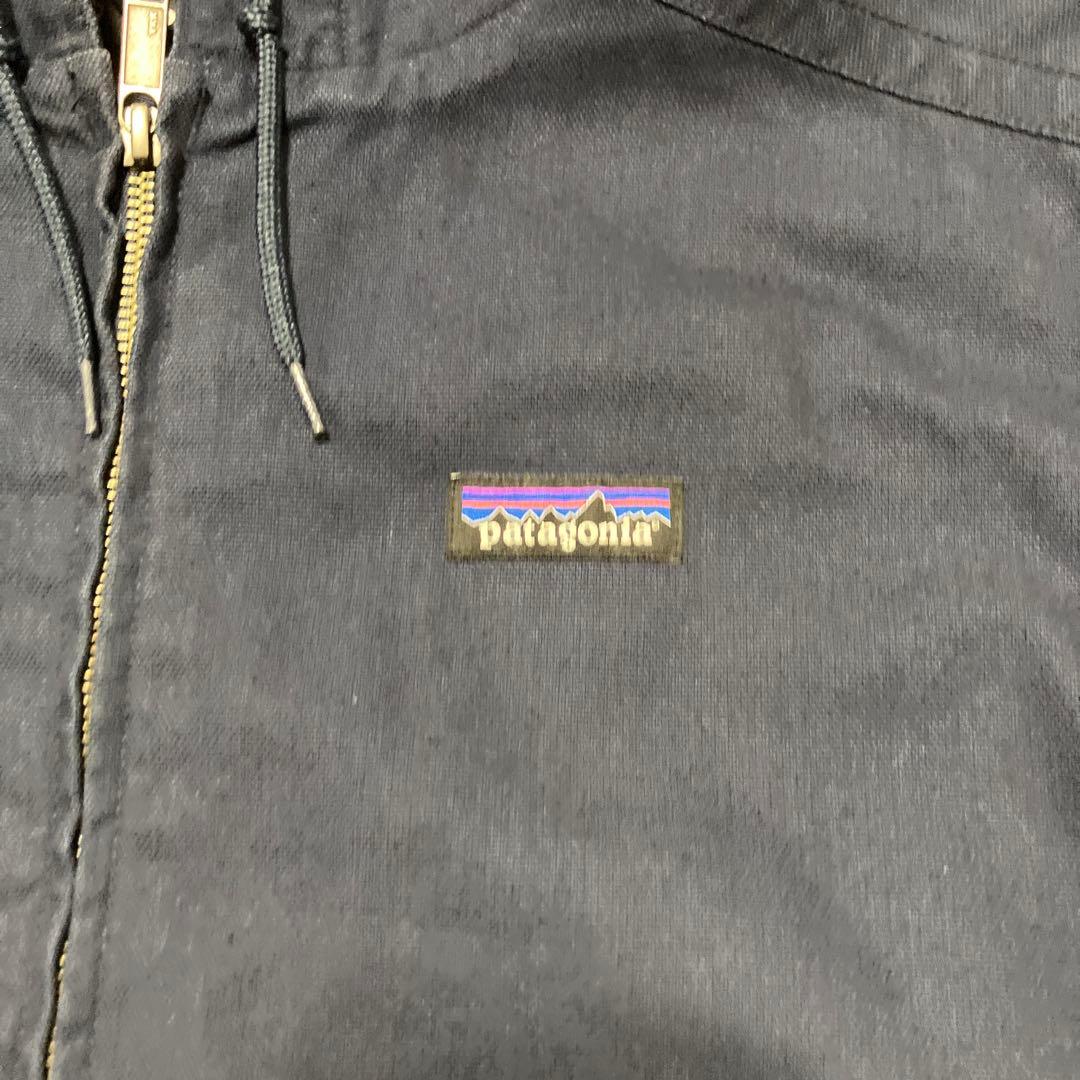 廃盤　Patagonia ラインドキャンバスフーディ　 焚き火ジャケット L