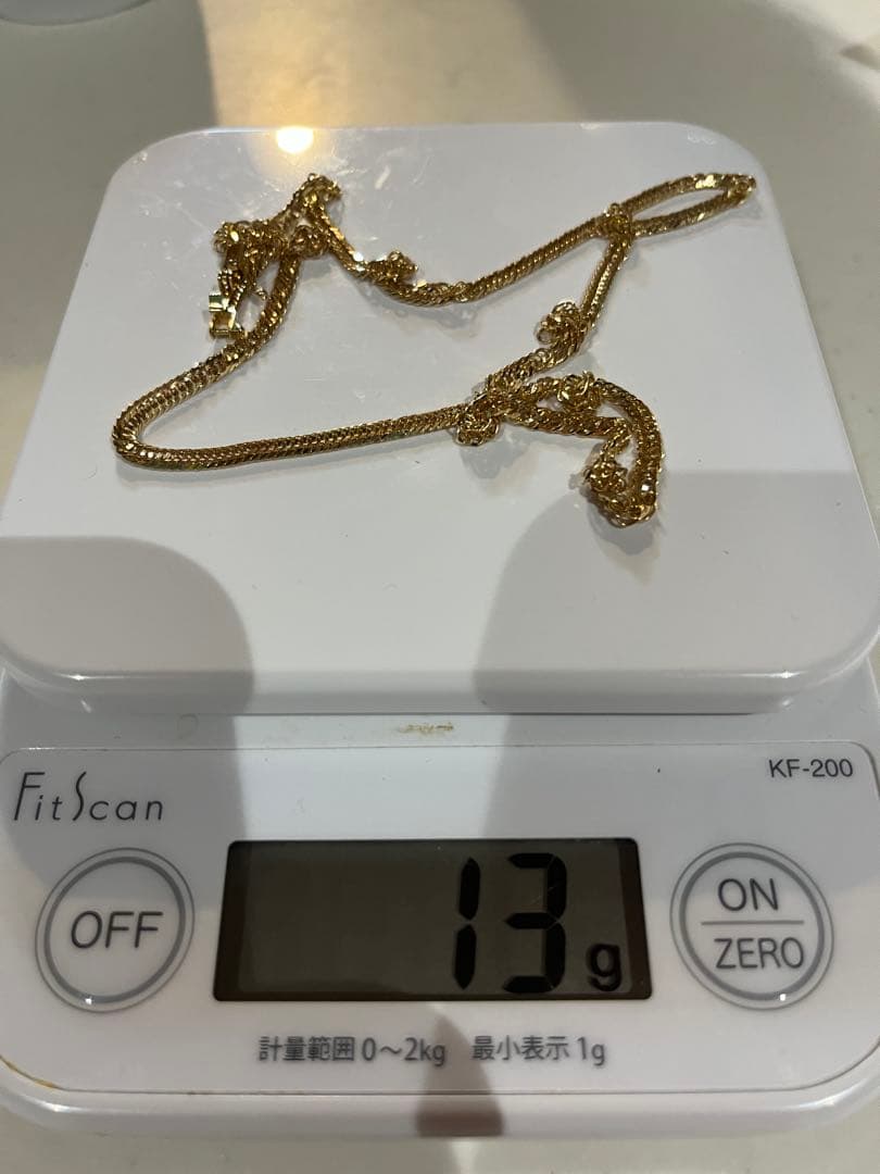 18k 喜平12面トリプル 12.6g50㎝