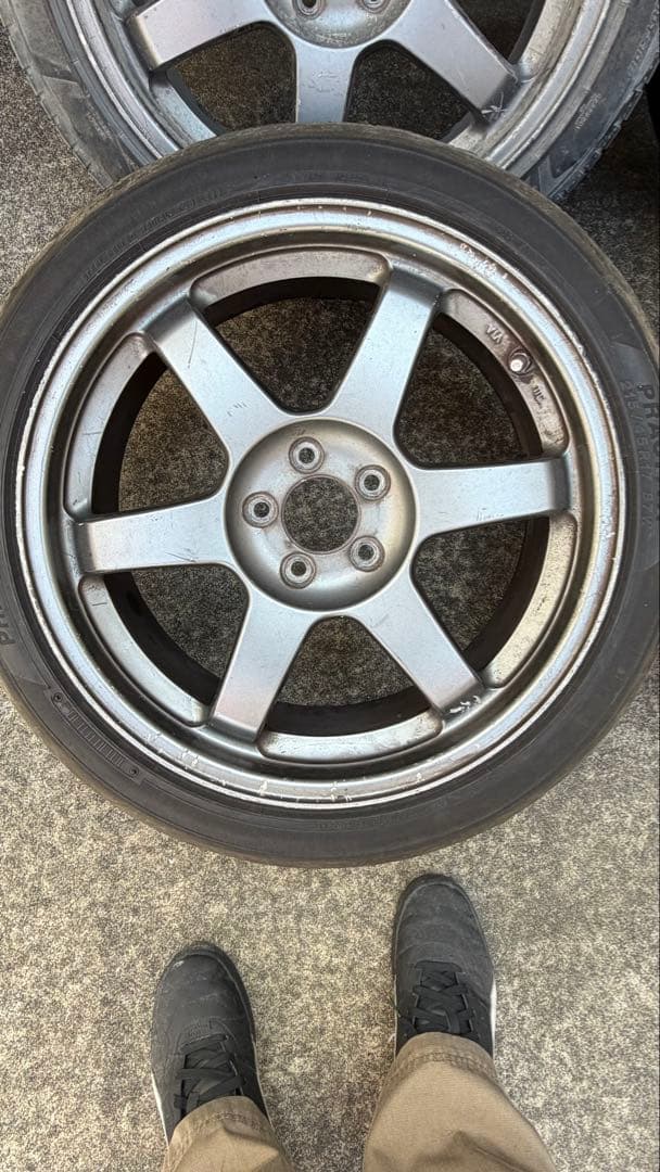 Rays te37 pcd100 17インチ　7.5J