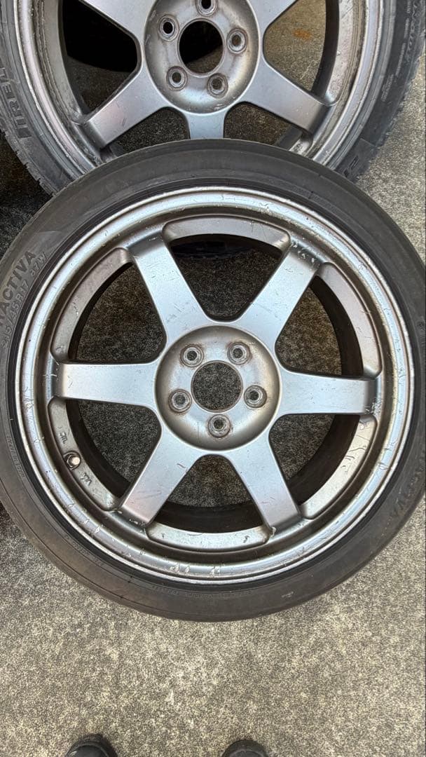 Rays te37 pcd100 17インチ　7.5J