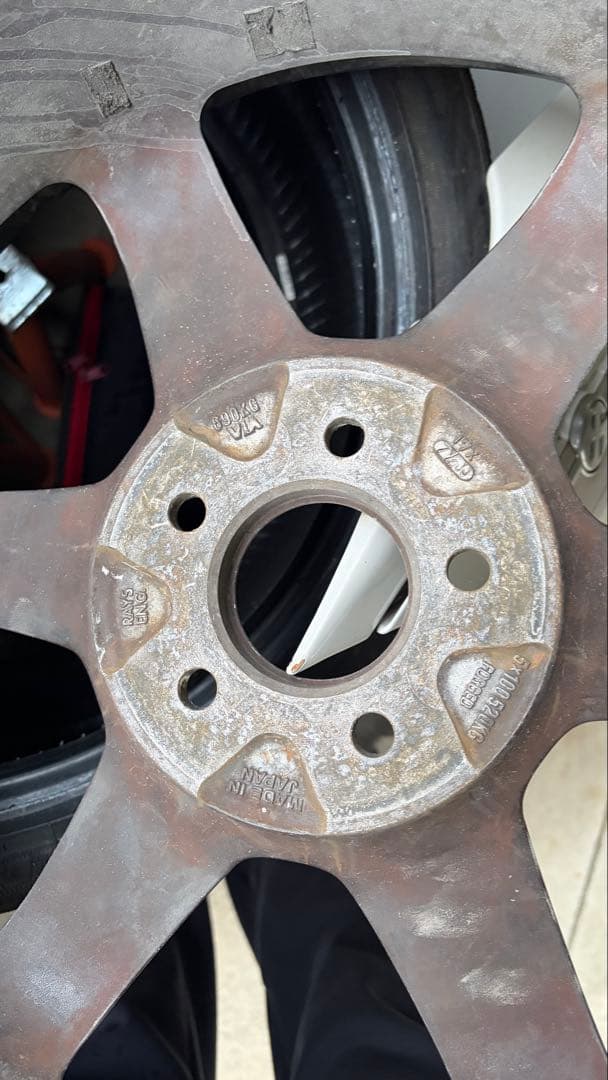 Rays te37 pcd100 17インチ　7.5J