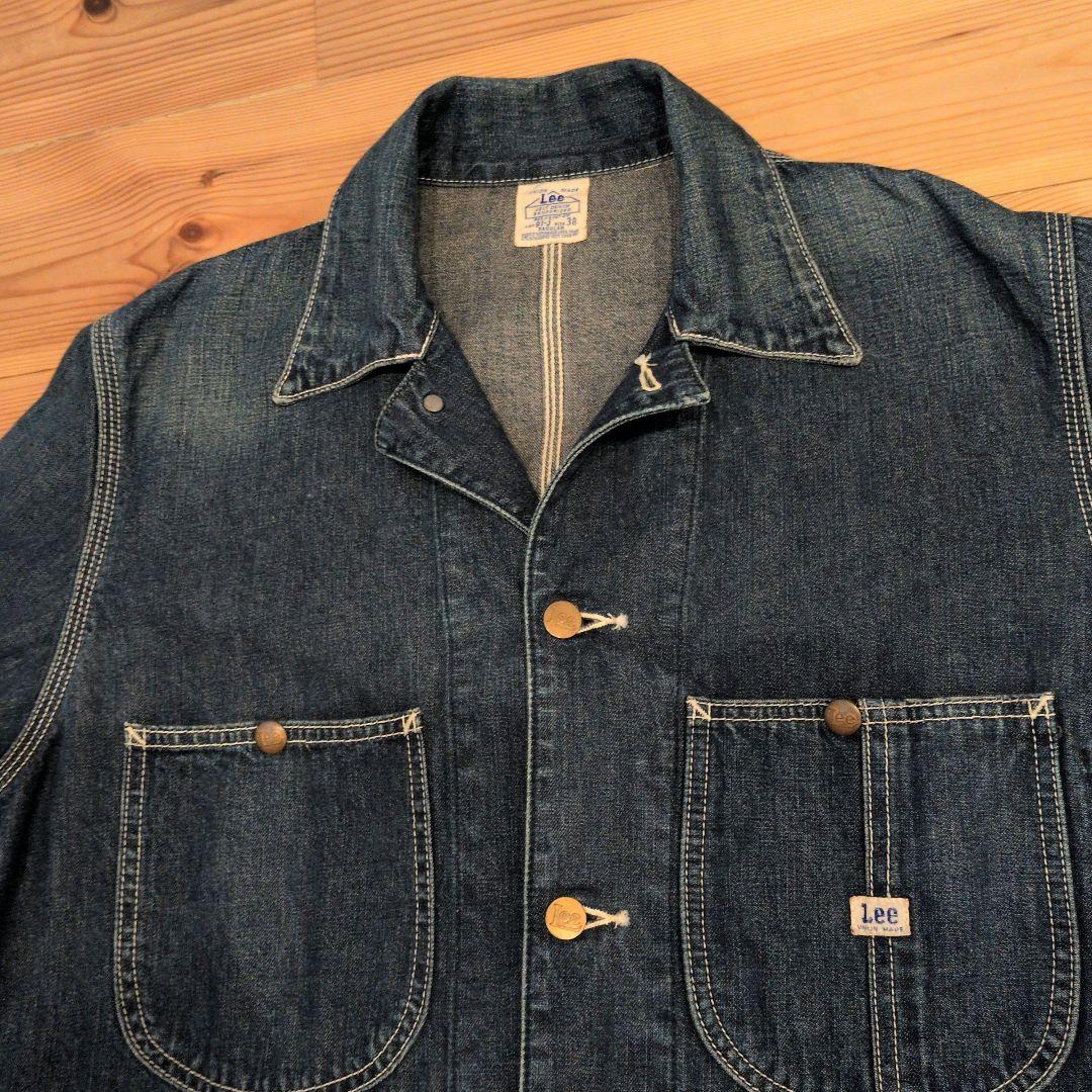 Lee デニム カバーオール 91j 復刻 サイズ38 M