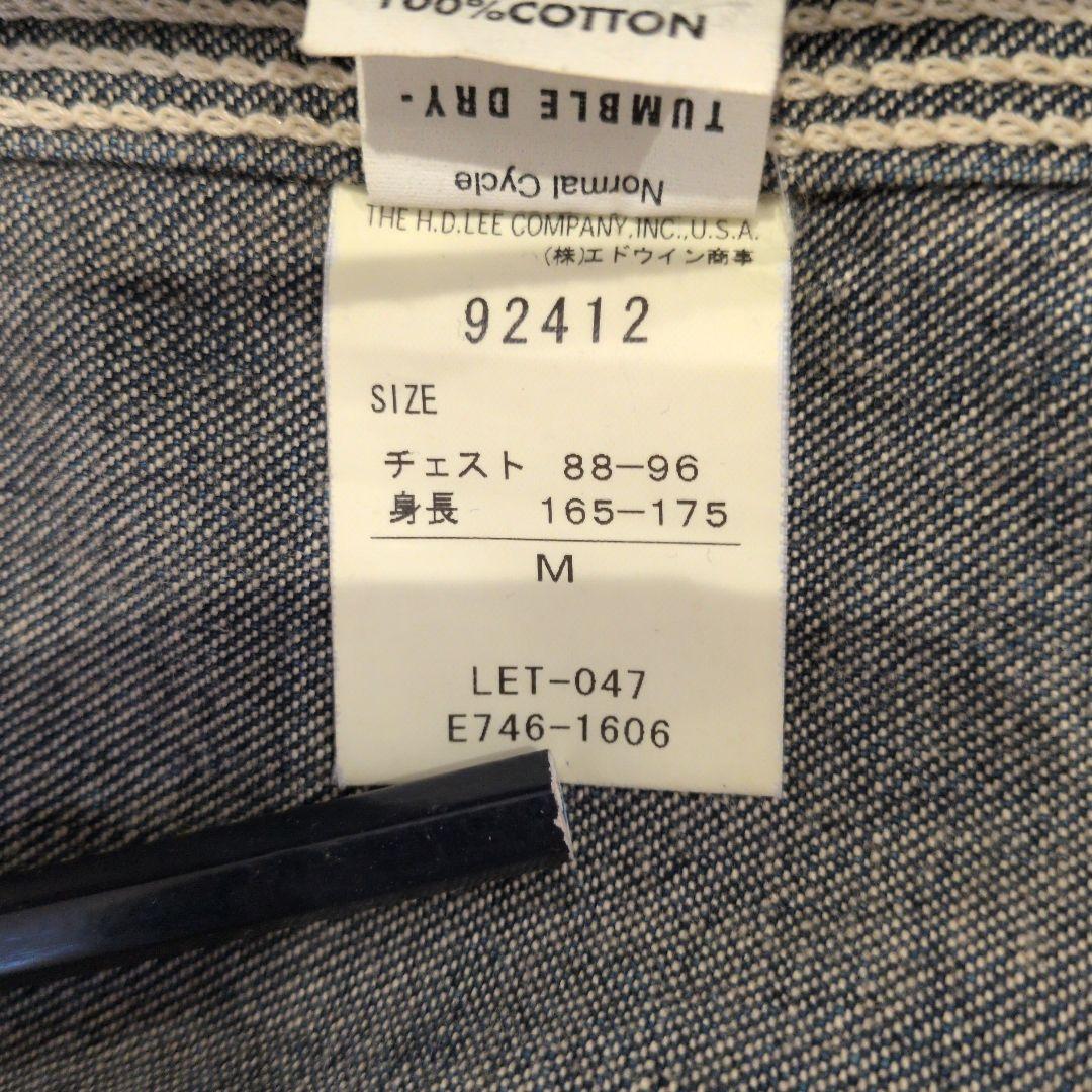 Lee デニム カバーオール 91j 復刻 サイズ38 M