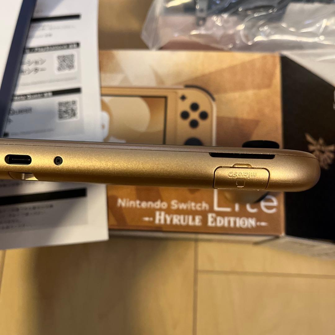 NintendoSwitchLite HYRULE EDITION 本体とその他
