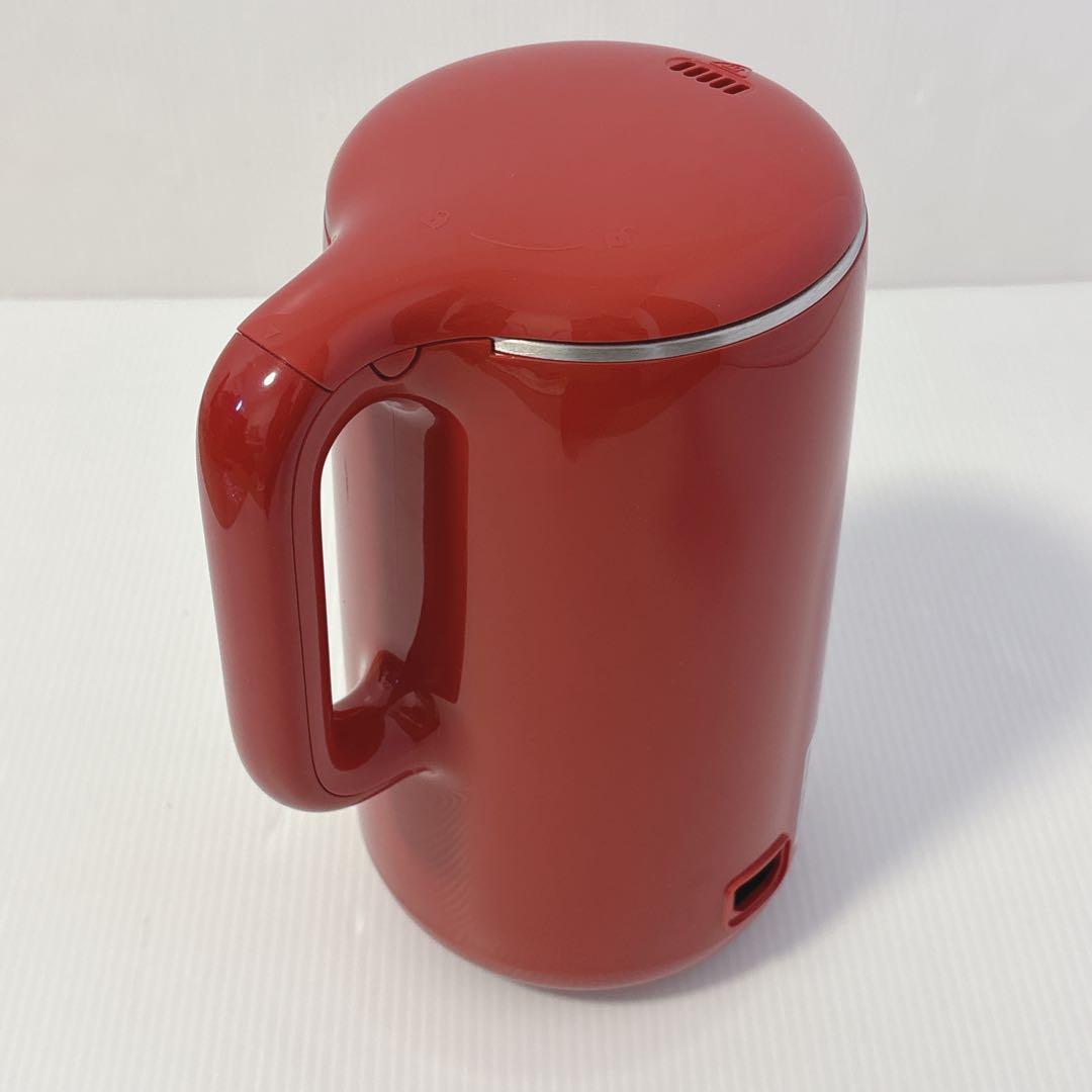 【美品】レッド ソイリッチ SOY RICH 完全豆乳メーカー