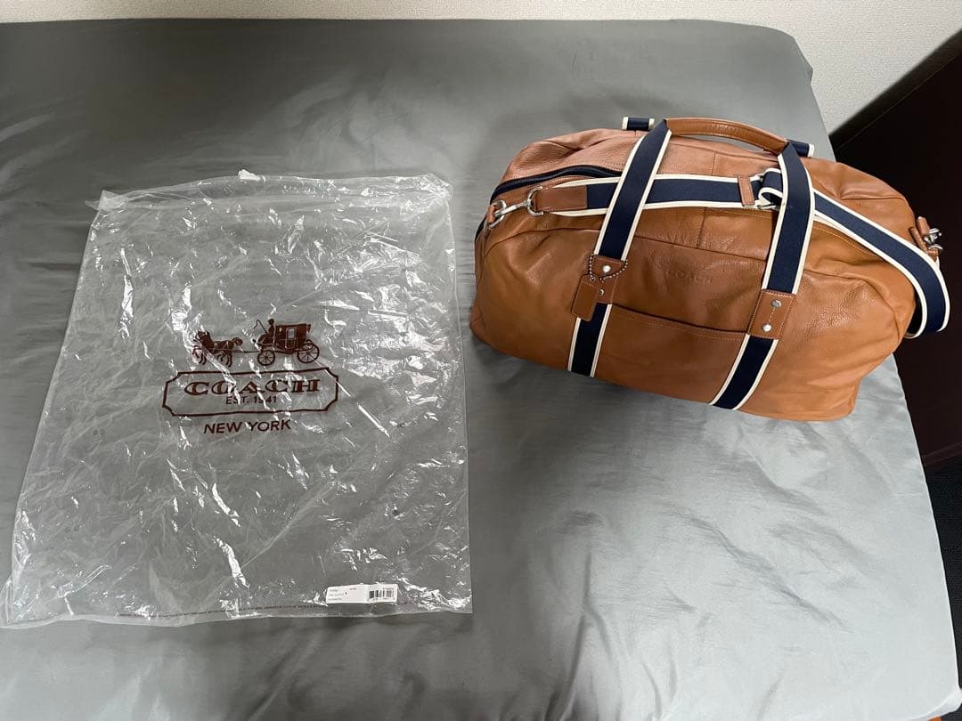 COACH ボストンバッグ 本革 ブラウン コーチ 2way