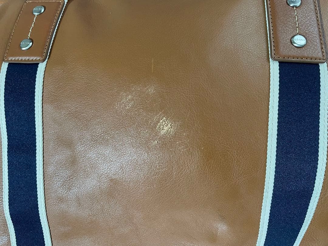 COACH ボストンバッグ 本革 ブラウン コーチ 2way