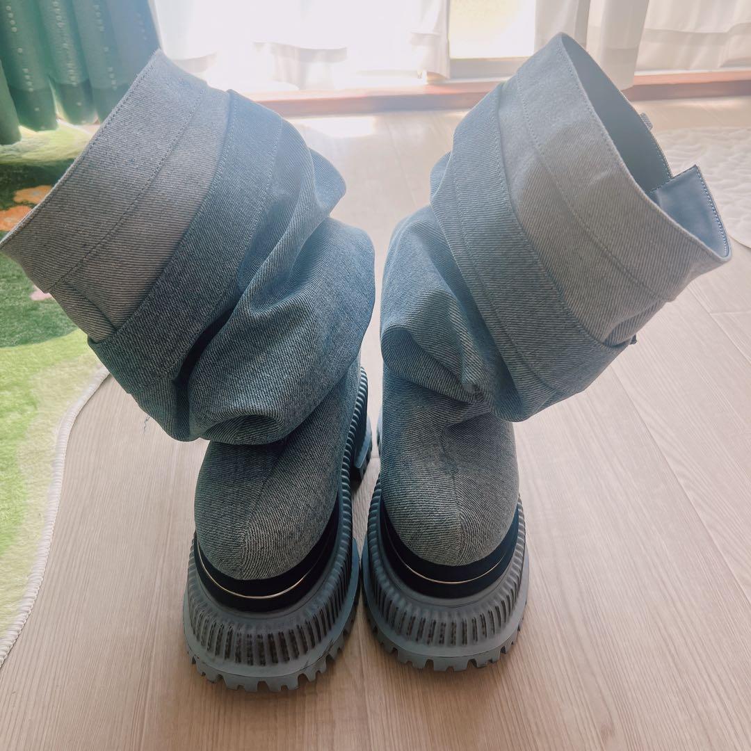 yello BLUE JEAN BABY PLATFORM ショートブーツ