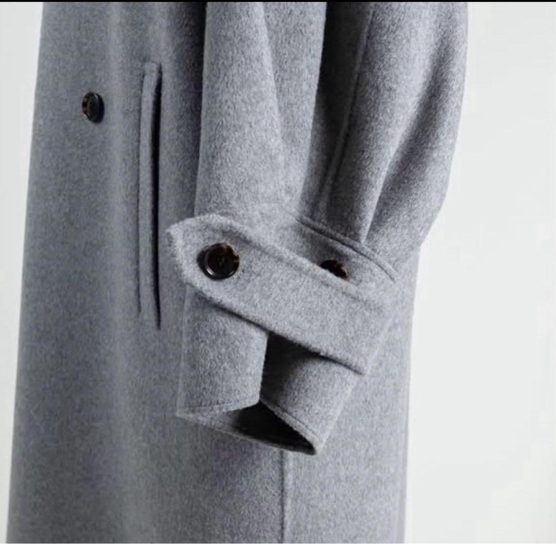 deresデレス long oval coat ウールカシミヤ ロング コート