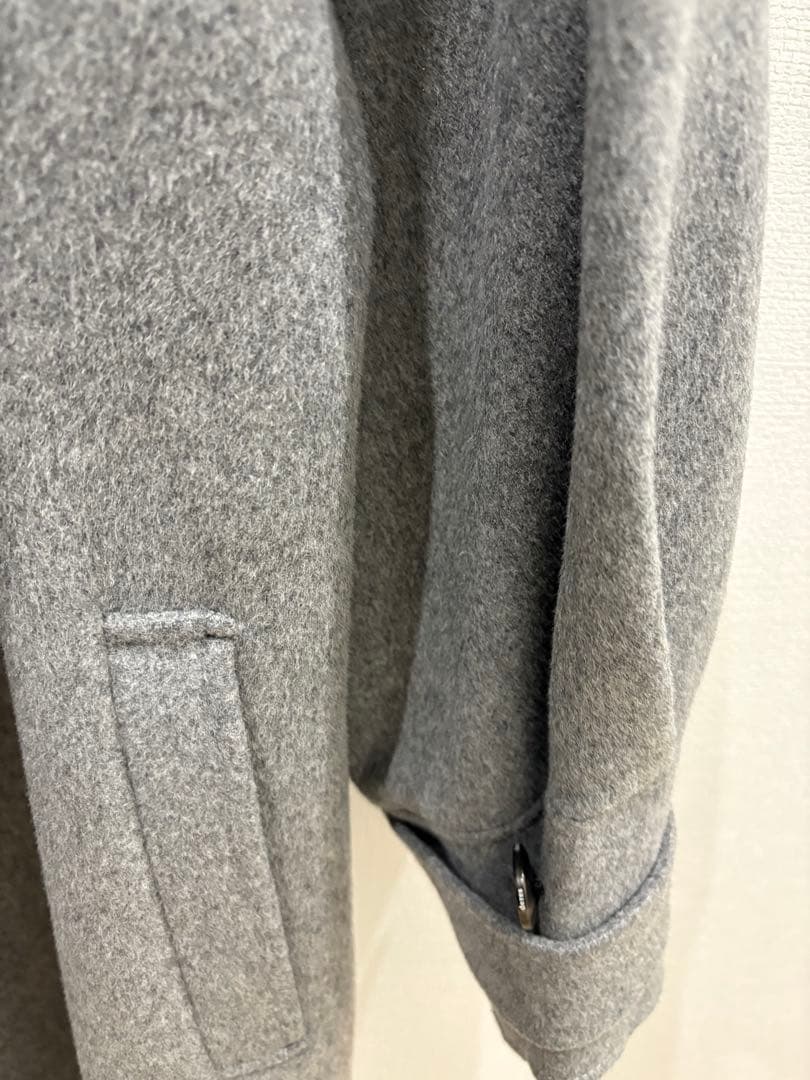 deresデレス long oval coat ウールカシミヤ ロング コート