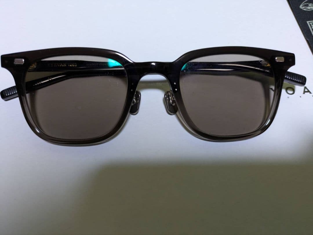 ガ*ん様 綾野剛着用サングラス　EYEVAN7285 ダークブラウン サングラス