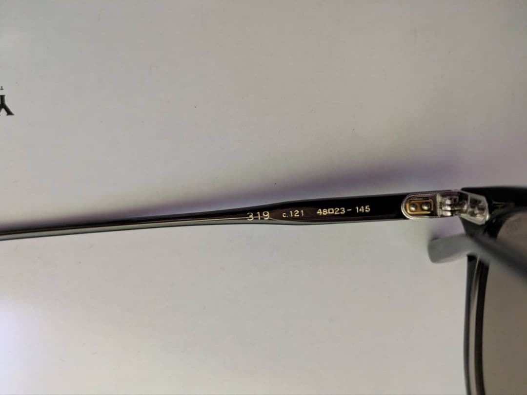 ガ*ん様 綾野剛着用サングラス　EYEVAN7285 ダークブラウン サングラス
