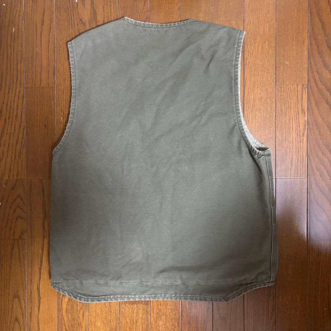 レントン カーハート ダックベスト フェード carhartt M