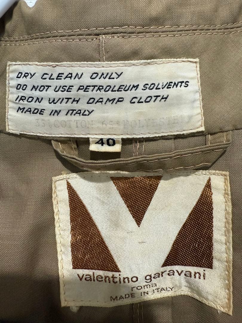 VALENTINO GARAVANI トレンチコート　80s イタリア製