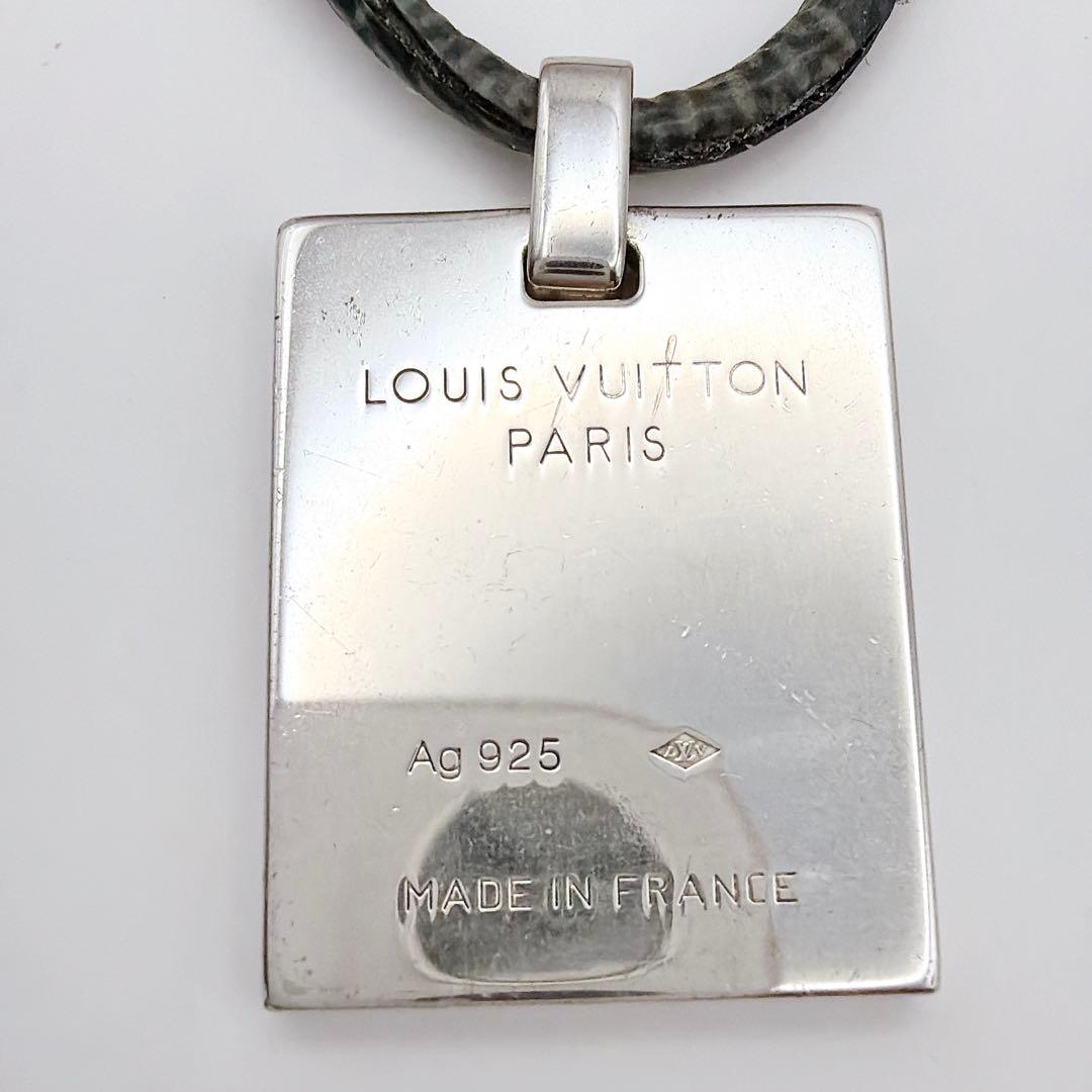 LOUIS VUITTON ヴィトン パンダンティフ ダミエ ネックレス