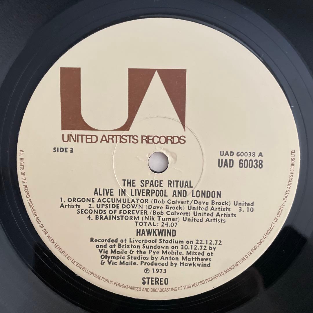 洋楽 HAWKWIND \"The Space Ritual Alive In...\"