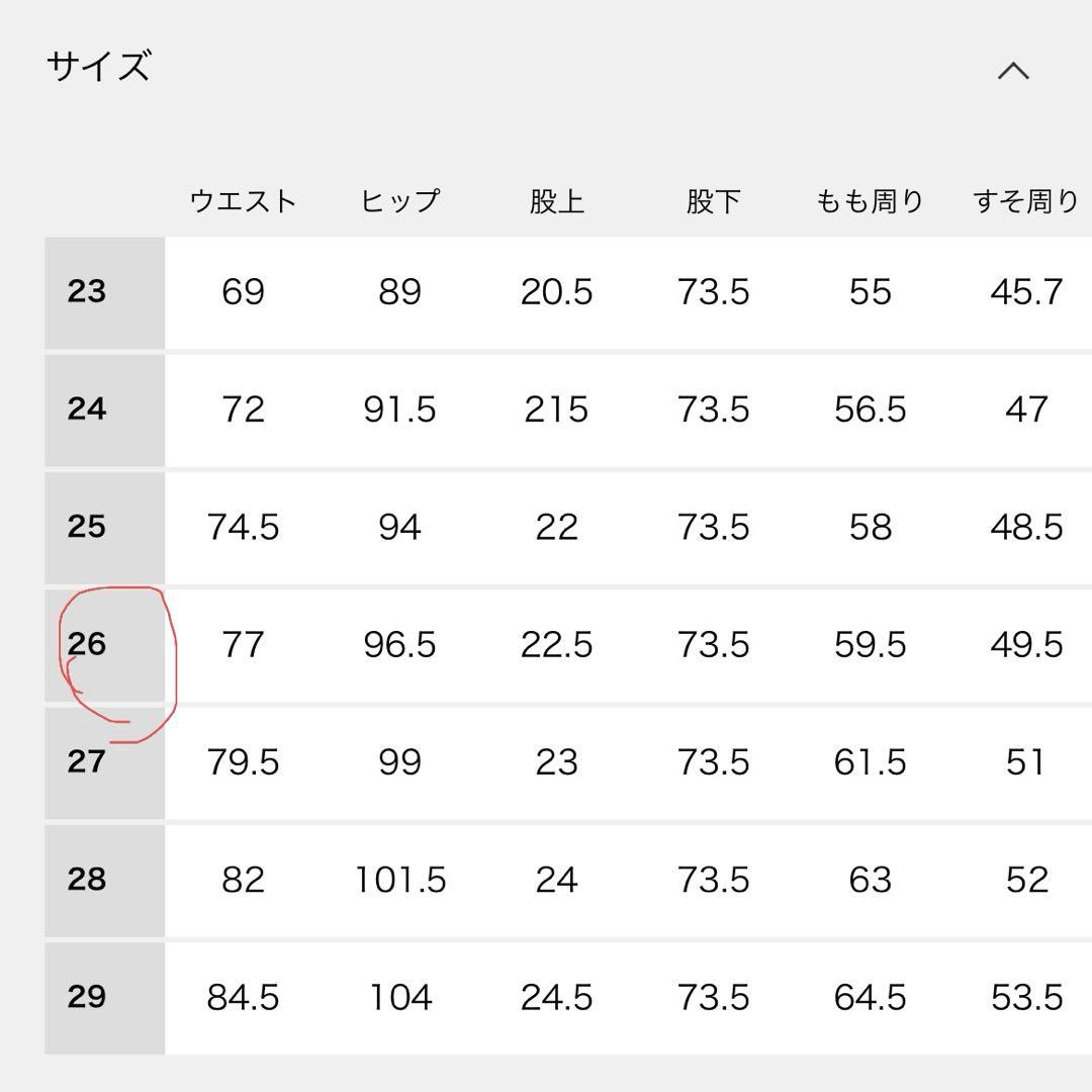 リーバイス　ジャーナルスタンダード　サイズ26