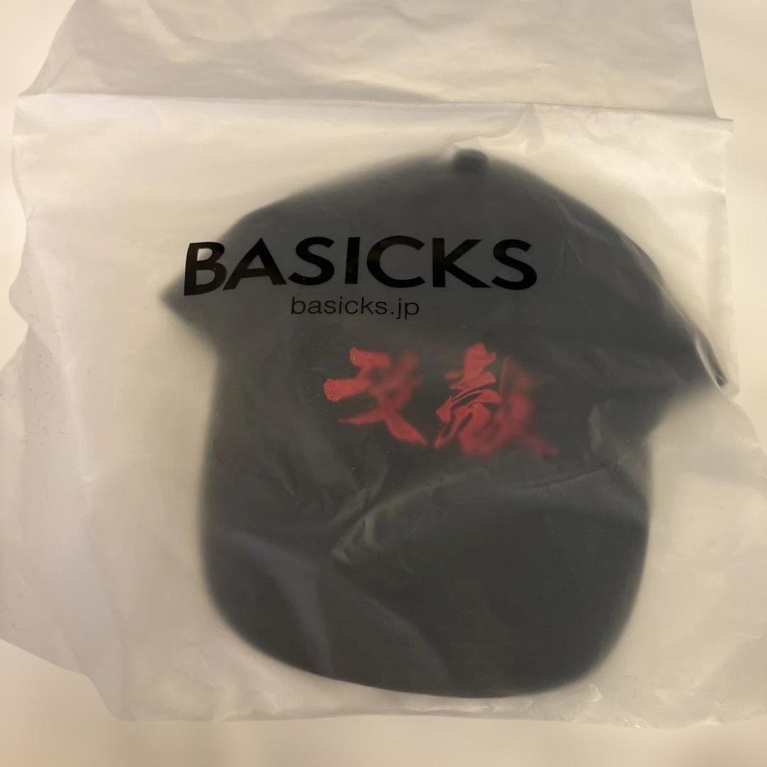 a*a様 攻殻機動隊　BASICKS キャップ　新品未開封　正規品　黒　赤文字