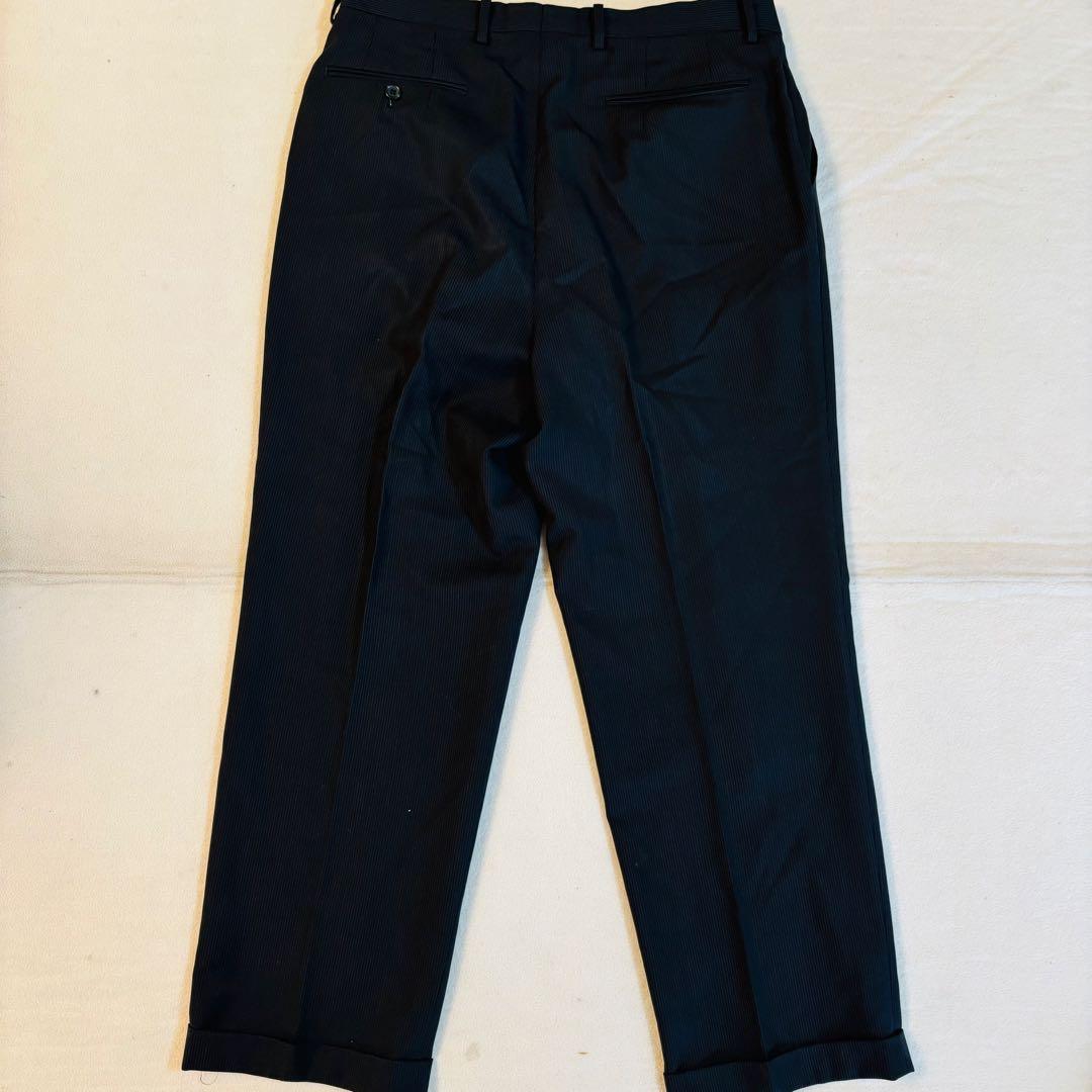 ダーバン D’URBAN ダブルスーツ 日本製 100AB7 ネイビー