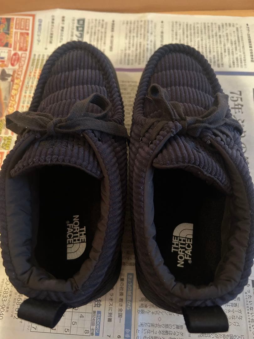 THE NORTH FACE ヌプシ オンボード モカシンCD 25センチ