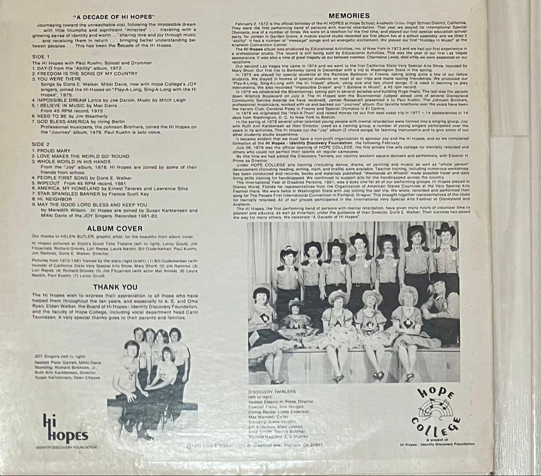 Hi Hopes - A Decade Of ロック チルドレン