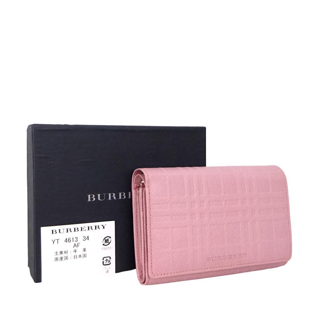 本物未使用 ■バーバリー■ スモールウォレット ノバチェック L字ファスナー財布