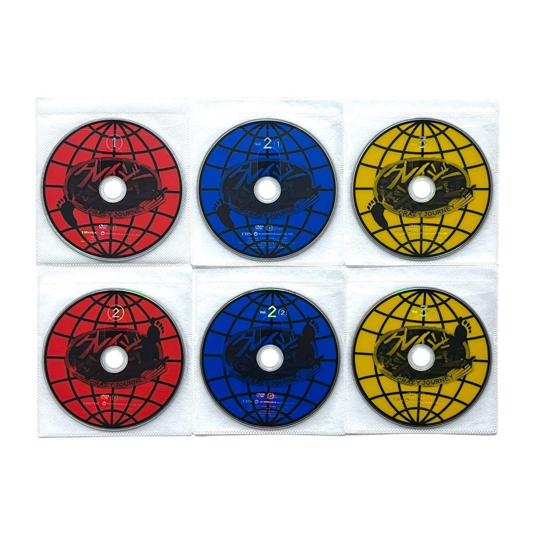 新品ケース DVD クレイジージャーニー vol.1-7 全14巻 全巻セット
