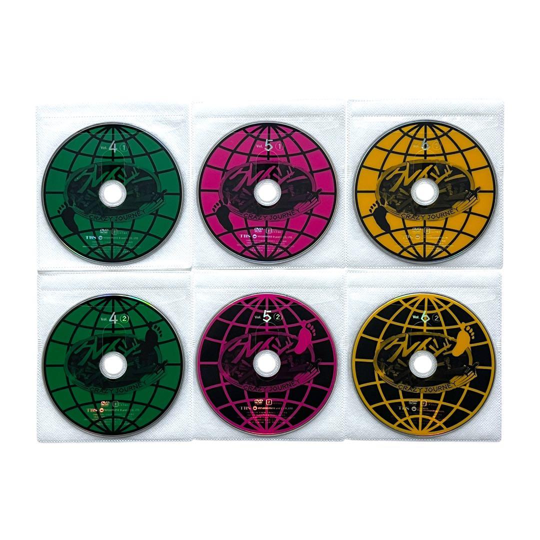 新品ケース DVD クレイジージャーニー vol.1-7 全14巻 全巻セット