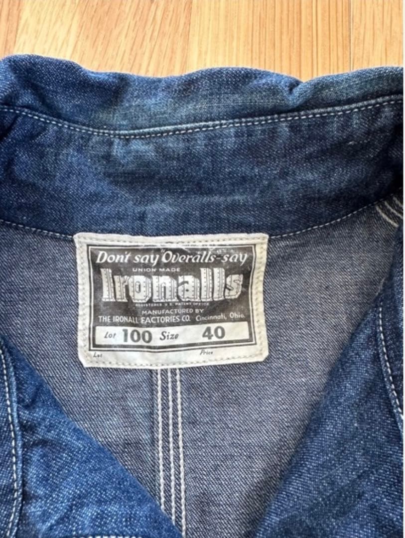 フリーホイーラーズ IRONALLS インディゴデニム カバーオール