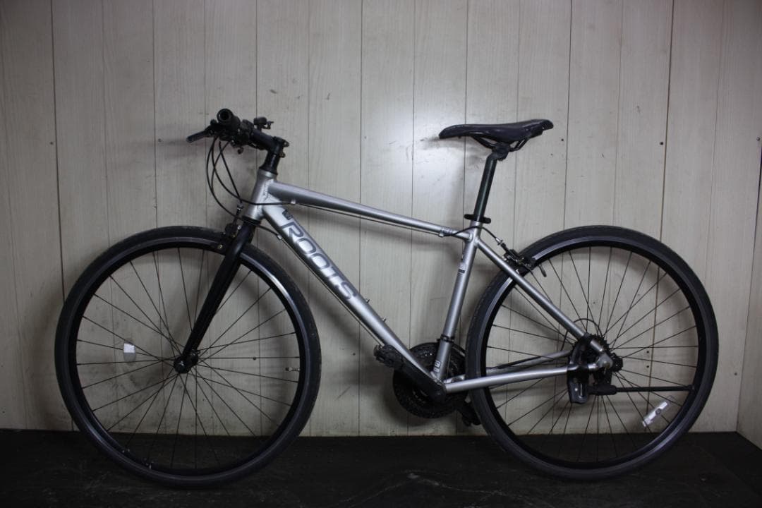 H*v様 あさひ製 ルーツ JE11 700C アルミ 21速 450mm クロ