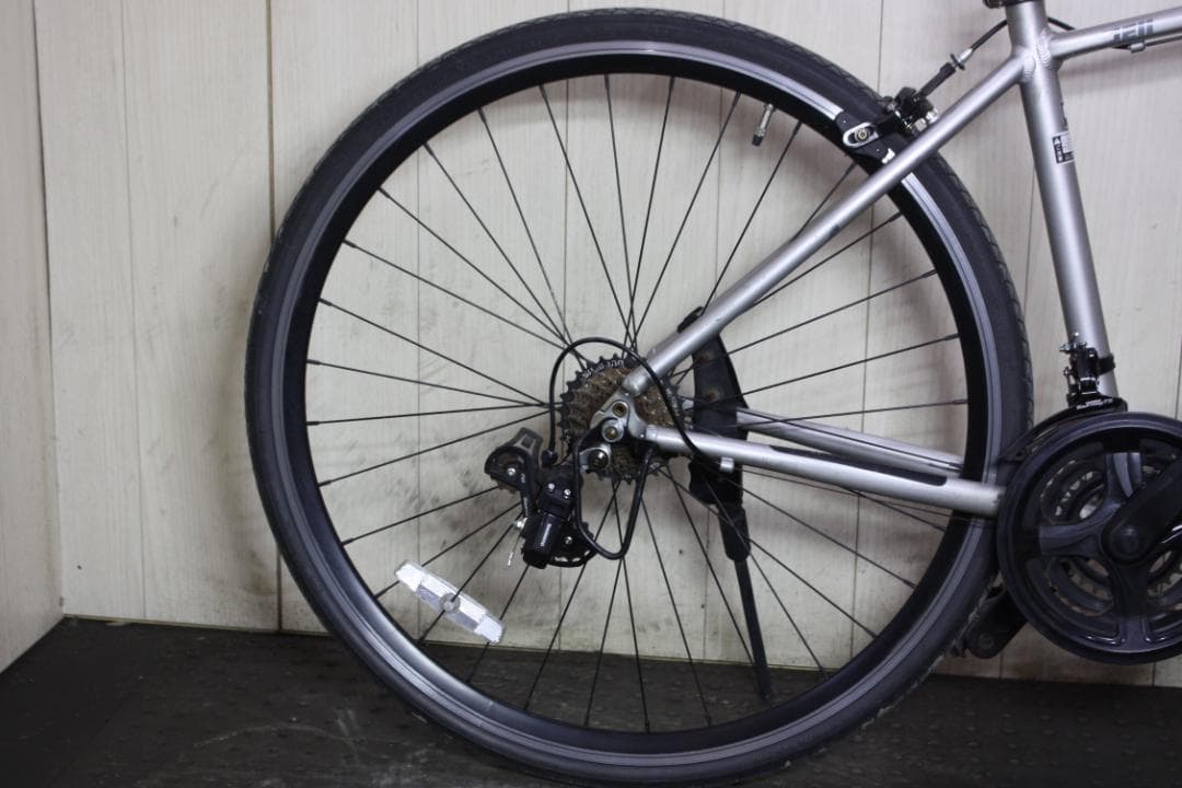 H*v様 あさひ製 ルーツ JE11 700C アルミ 21速 450mm クロ